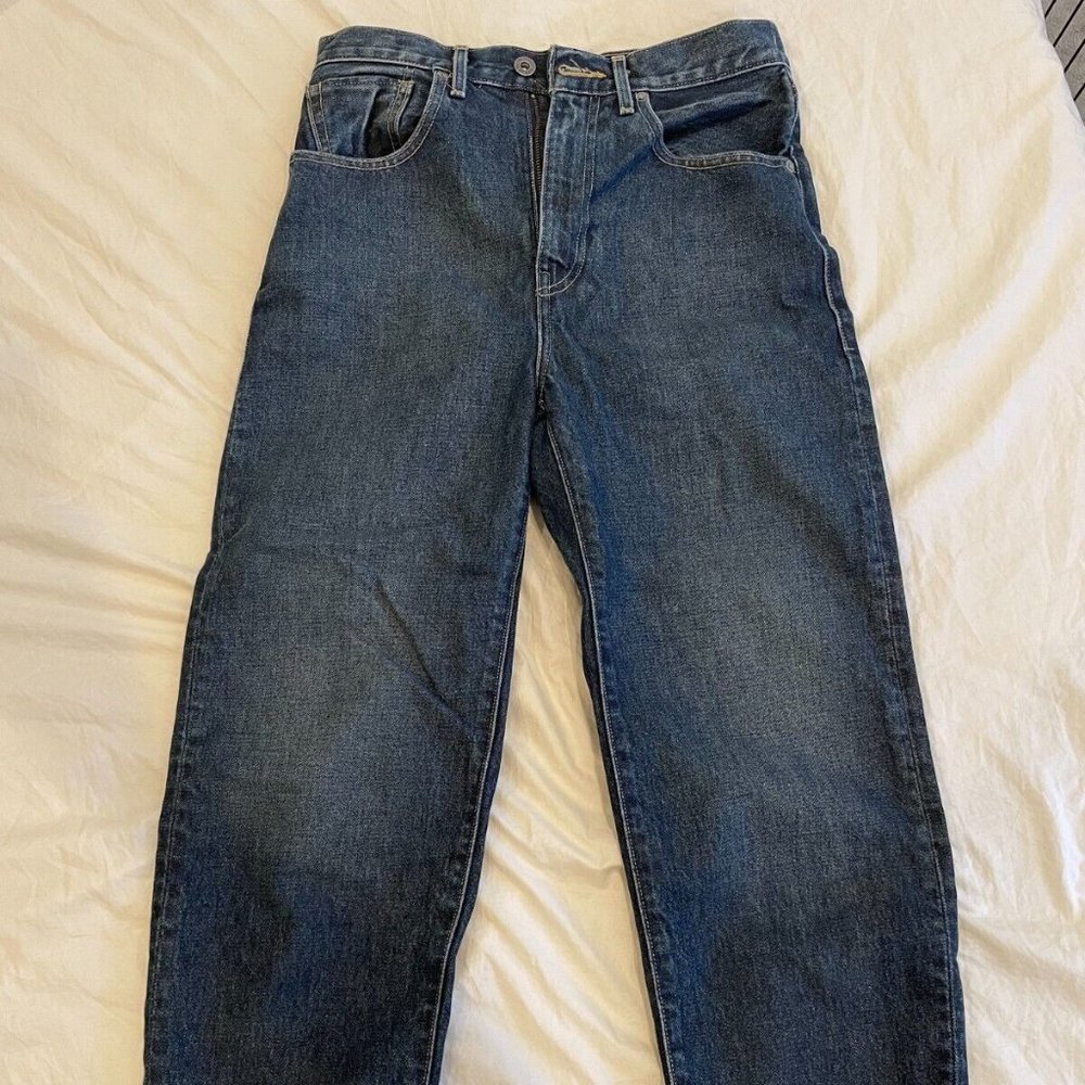 Levi's Made & Crafted BARREL WOMEN'S JEANS Medium/Dark Wash Sz 24